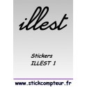 Stickers ILLEST 1  - 1