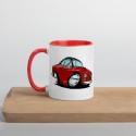 Mug à Intérieur Coloré karmann1VW  - 1