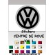 4 Stickers Centre de jantes VW 1 - 1