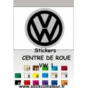 4 Stickers Centre de jantes VW 1  - 1