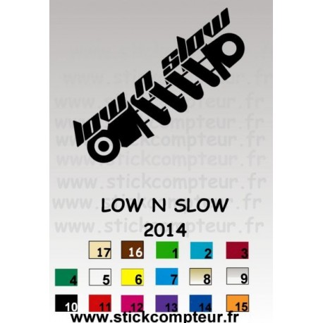 LOW N SLOW 2014  - 1