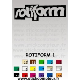 ROTIFORM 1 By YANN  - 1