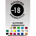 AUTOPORN GERMANSTYLE STICKERS - StickCompteur création stickers personnalisés