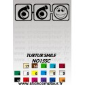 Stickers TURTUR SMILE NO15SC  - 1