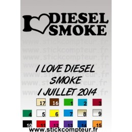 I LOVE DIESEL SMOKE 1 JUILLET 2014  - 1