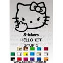 Stickers HELLO KIT STUP 1  - 1