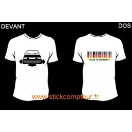 TEE-SHIRT DOWN-N-OUT GOLF 1 CAB devant et MADE IN GERMANY 2 derriere - 1