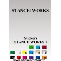 Stickers STANCE WORKS 1  - 1