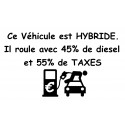 HYBRIDE TAXE 2110 Stickers* - StickCompteur création stickers personnalisés