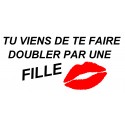 DOUBLER FILLE 1018 Stickers  * - StickCompteur création stickers personnalisés