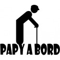 PAPY A BORD 1211 Stickers  * - StickCompteur création stickers personnalisés