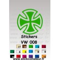 1 Stickers VW 008  - 1