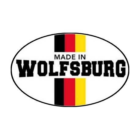 VW MADE IN WOLFSBURG Stickers 1* - StickCompteur création stickers personnalisés