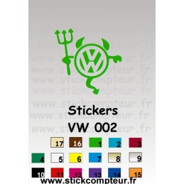 1 Stickers VW 002  - 1