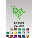 1 Stickers VW 002  - 1