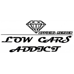 OFFICIAL LOW CARS ADDICT 2022 STICKERS *