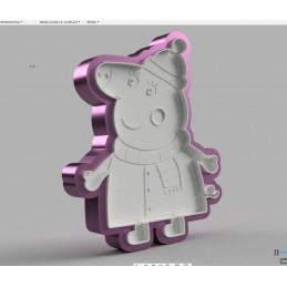 Lampe PEPPA PIG - StickCompteur création stickers personnalisés