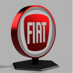 Lampe FIAT - StickCompteur création stickers personnalisés