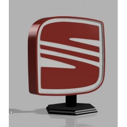 Lampe SEAT - StickCompteur création stickers personnalisés