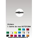 1 Sticker Centre de jantes ROTIFORM  - 1